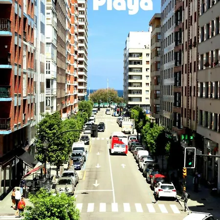 Rocamar Centro Playa San Lorenzo - Parking Gratuito Gijon