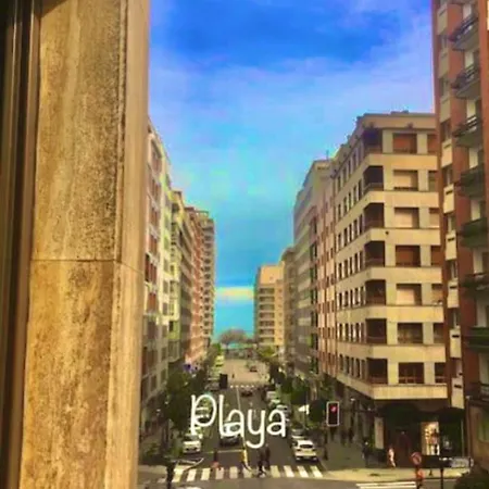 Apartment Rocamar Centro Playa San Lorenzo - Parking Gratuito Gijon